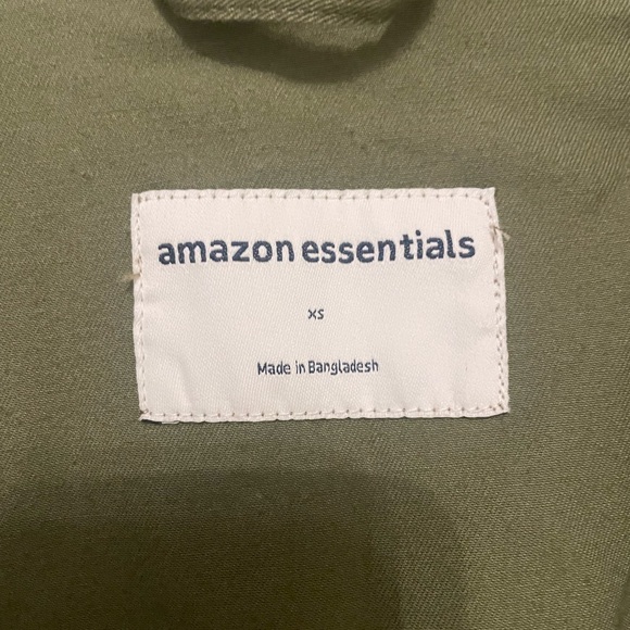 Amazon Essentials Olive Green Jacket - Picture 2 of 4